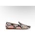 Veronica Beard Animal Print Brown Pink Flats Size 8 1/2 - photo 3