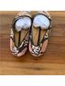 Veronica Beard Animal Print Brown Pink Flats Size 8 1/2 - photo 8