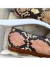 Veronica Beard Animal Print Brown Pink Flats Size 8 1/2 - photo 10