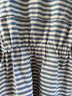 Lafayette 148 New York 100% Polyester Stripes Blue White Jacket Size M - photo 7