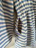 Lafayette 148 New York 100% Polyester Stripes Blue White Jacket Size M - photo 9