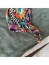 Mara Hoffman Tropical Red Pink Casual Pants Size S - photo 6