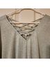 Umgee Solid Green 3/4 Sleeve Top Size L - photo 6