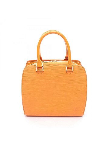 Louis Vuitton Louis Vuitton Pont Neuf Epi Mandarin Handbag, Leather, Women's, Orange, M5205H (view 1)