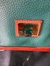 Dooney & Bourke 100% Leather Solid Green Tan Tote One size - photo 3