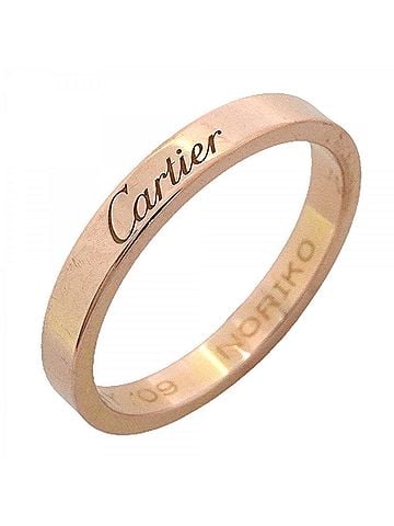Cartier Cartier C de Ring, 18K Pink Gold, Men's (view 1)