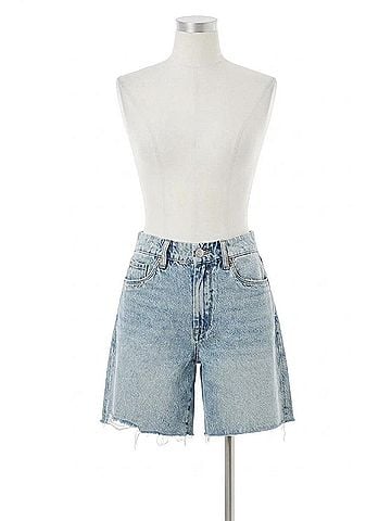 Blank NYC Love Fest Shorts in Light Indigo (view 1)