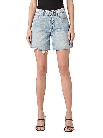 Blank NYC Love Fest Shorts in Light Indigo (view 2)