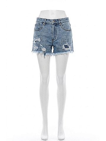 Dear John Carrie Denim Shorts in Sedona (view 1)
