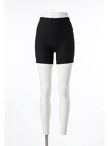 Bloch 5" Ribbed Biker Shorts in Ebony (view 1)