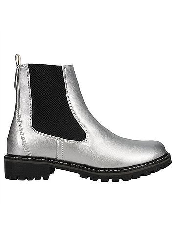 Corkys Women's To Be Honest Boots in Silver (view 1)