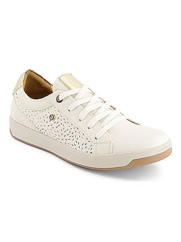 Andrea Women's Casual Comfort Sneakers in Beige (view 2)