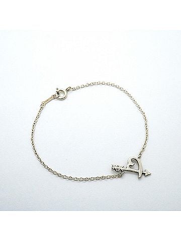 Tiffany & Co. Tiffany &amp; Co. Loving Heart Arrow Bracelet, Sterling Silver 925, Women's (view 2)