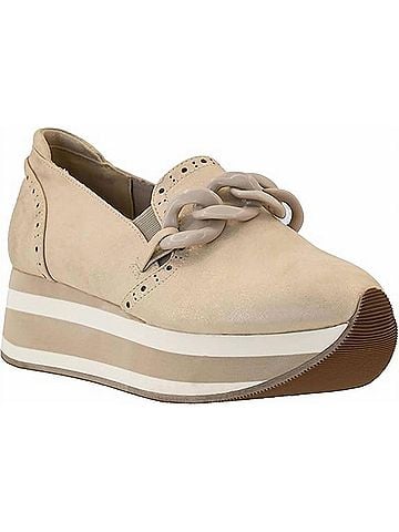 Corkys Women's So What Slip On Shoes in Gold (view 1)