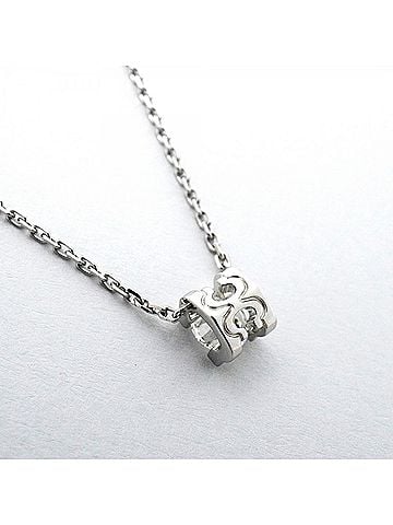 Cartier Cartier C de Necklace, 1PD, 18KWG White Gold, Diamond, Ladies' (view 2)