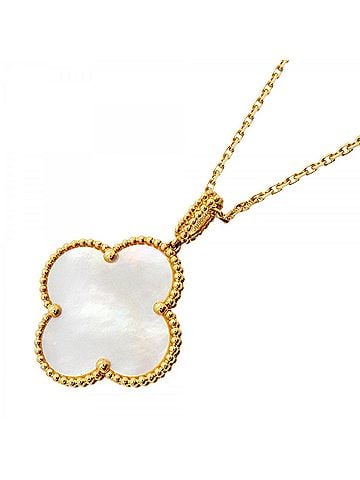 Van Cleef & Arpels Van Cleef &amp; Arpels Magic Alhambra Long Necklace, 18K Yellow Gold, Mother-of-Pearl, Ladies' Necklace (view 1)