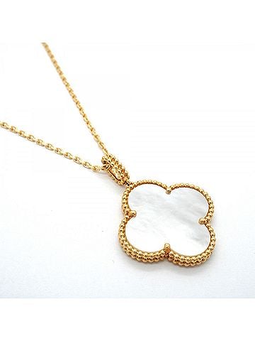 Van Cleef & Arpels Van Cleef &amp; Arpels Magic Alhambra Long Necklace, 18K Yellow Gold, Mother-of-Pearl, Ladies' Necklace (view 2)
