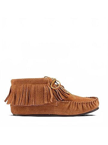 Lamo Women's Ava Moccasin Boots in Chestnut (view 1)