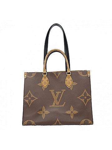Louis Vuitton Louis Vuitton Monogram Giant Reverse OnTheGo MM Tote Bag M45321 Brown 2-way bag for women (view 1)