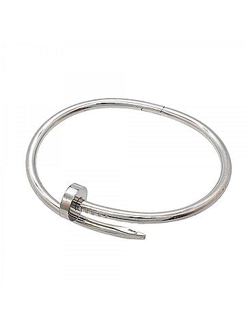 Cartier Cartier Juste un Clou Bangle, 18K White Gold, Men's/Women's, OP007755 (view 1)