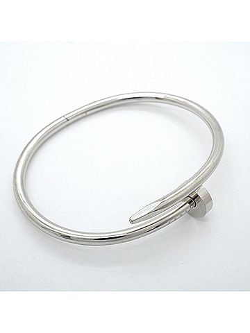 Cartier Cartier Juste un Clou Bangle, 18K White Gold, Men's/Women's, OP007755 (view 2)