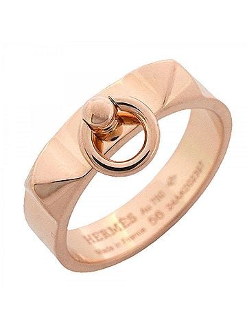 Hermès Hermes Collier de Chien Ring, 18K Pink Gold, Size #56, Men's/Women's, OP007222 (view 1)