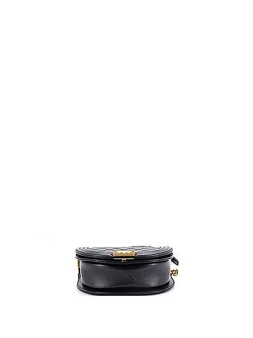 Chanel Boy Curved Messenger Bag Quilted Caviar Small (view 2)