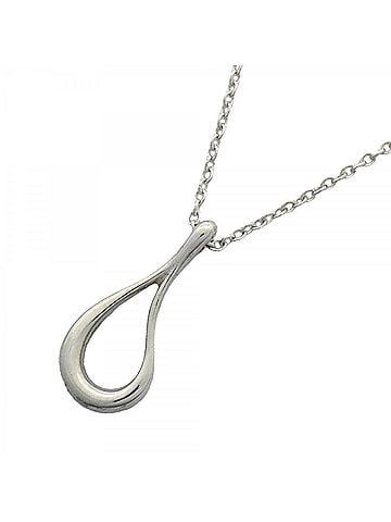Tiffany & Co. Tiffany &amp; Co. Teardrop Necklace, Sterling Silver 925, Women's (view 1)