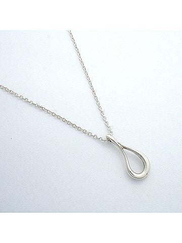 Tiffany & Co. Tiffany &amp; Co. Teardrop Necklace, Sterling Silver 925, Women's (view 2)