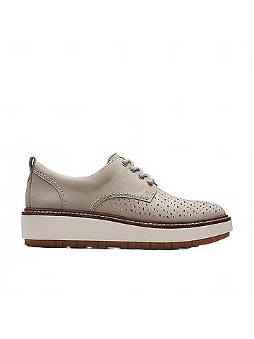 Clarks Women's Orianna Move Shoes in Stone Nubuck (view 1)
