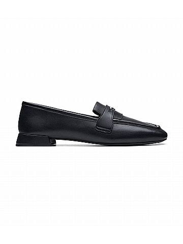 Clarks Women's Ubree 15 Surf Loafer in Black Leather (view 1)