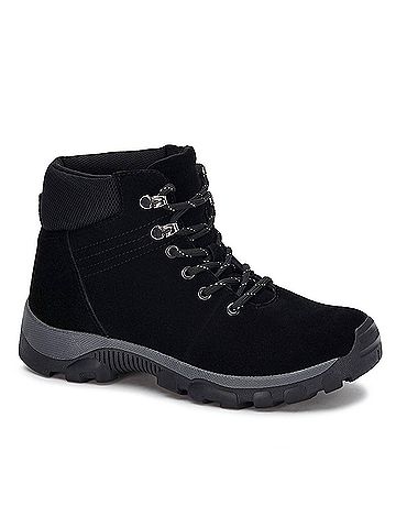 Andrea Women's Outdoors Hiking Boots in Black (view 1)