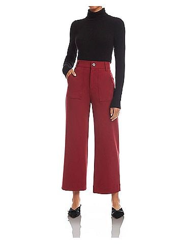 Fifteen Twenty Rylee Cropped Pants in Brick (view 2)