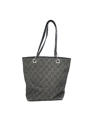 Gucci Gucci Tote Bag 31244 Denim Black Women's P3171590 (view 1)