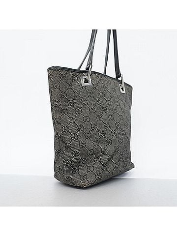 Gucci Gucci Tote Bag 31244 Denim Black Women's P3171590 (view 2)
