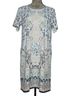 Hale Bob Floral Blue White Casual Dress Size M - photo 1