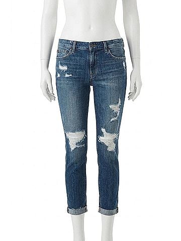 Joe's Jeans Billie Boyfriend Slip Crop Jeans in Rika (view 1)