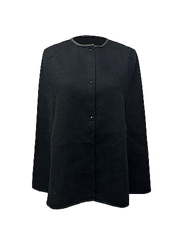 Joseph Joseph Cape in Black Cashmere (view 1)