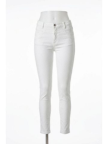 Closed Pusher Skinny-Cut Jeans in White (view 1)