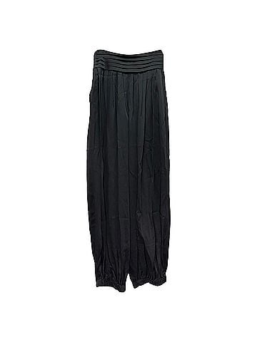 Khaite Khaite Harem Pants in Black Acetate (view 2)