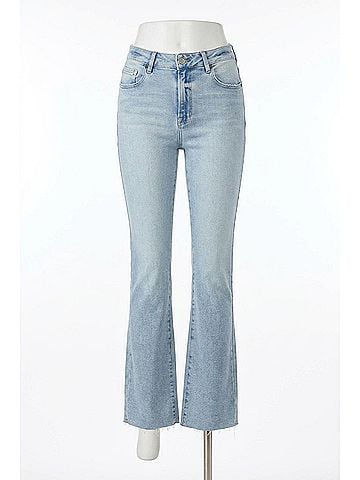 Hidden Jeans Ryan High Rise Bootcut With Slit Jeans in Light Blue (view 1)