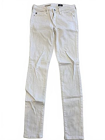 AG Jeans Women's Absolute Legging Jeans in White (view 1)