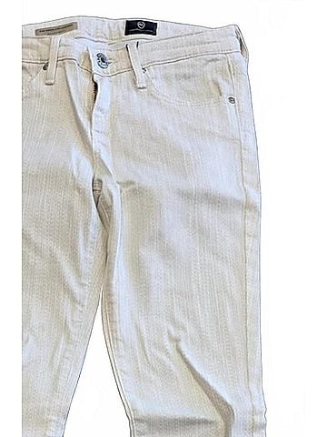 AG Jeans Women's Absolute Legging Jeans in White (view 2)