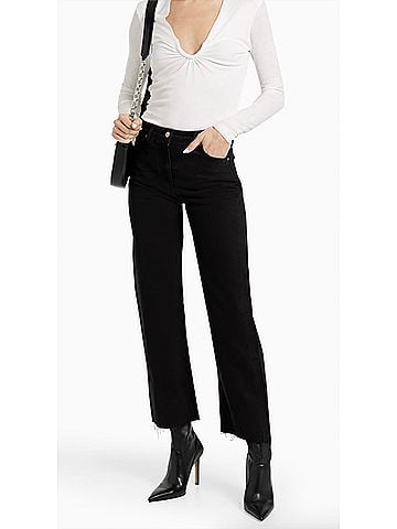 IRO Briol Straight-Leg Jean in Black (view 2)