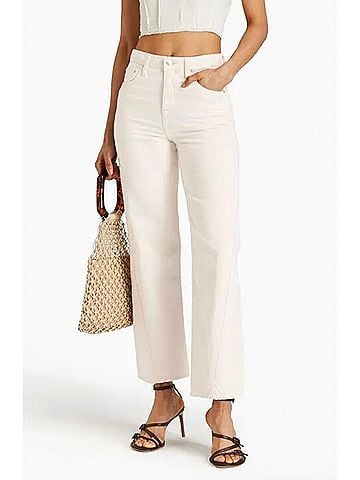 Jonathan Simkhai Sawyer Tapered Jean in Ecru (view 2)