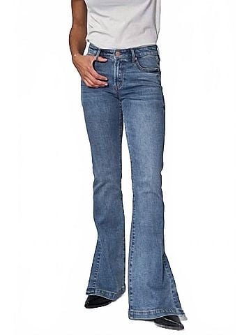 Dear John Rosa Flare Leg Jean in Fontana (view 2)