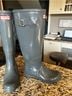 Hunter Gray Rain Boots Size 6 - photo 4
