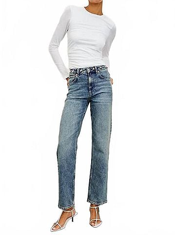 Rails Topanga Straight Jean in Desert Sky Studded (view 2)
