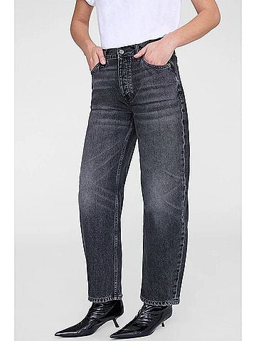 Anine Bing Fritz Jean in Washed Smoke Grey (view 2)