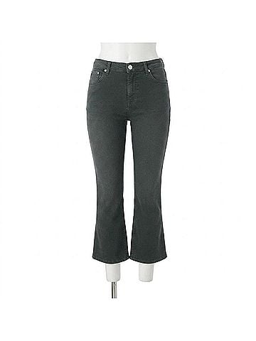 Closed Women's High Sun Jean in Pine Green (view 1)